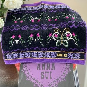ANNA SUI ladies handkerchief / hand towel